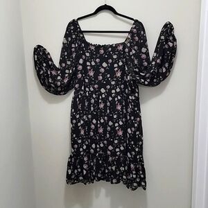 Celebrity Pink Dress Sz XXXL (16-18) Pit To Pit 21" L 32" Lined Flowy